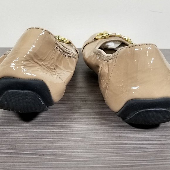 Me Too 'Legend 2.0' Ballet Flat, Driftwood Patent Leather, Womens Size 7.5 M - Picture 5 of 11